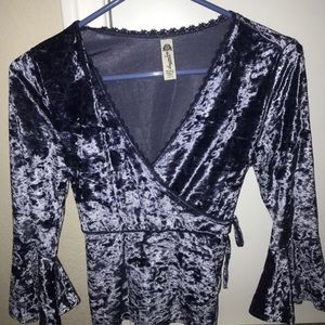 Velvet Blouse